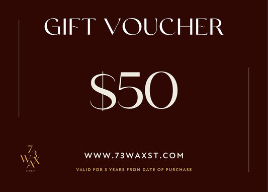 73 WAX ST GIFT CARD