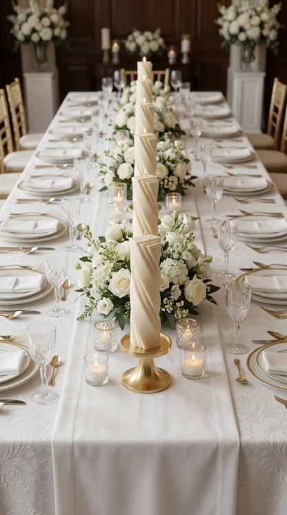 CORINTHIA SCULPTURAL EVENT PILLAR - SET OF 6